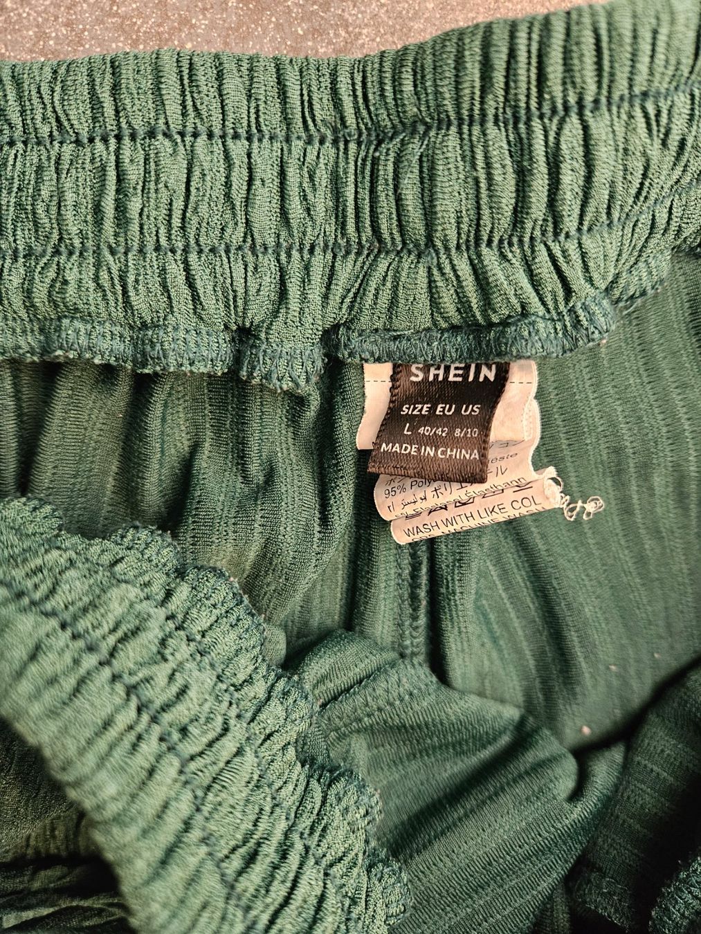 Shein Pantaloni: Shein Sommerhose, Grün, Grösse L – Nuovo (secondo la descrizione) da Ormalingen venduto da nomolnoi 2