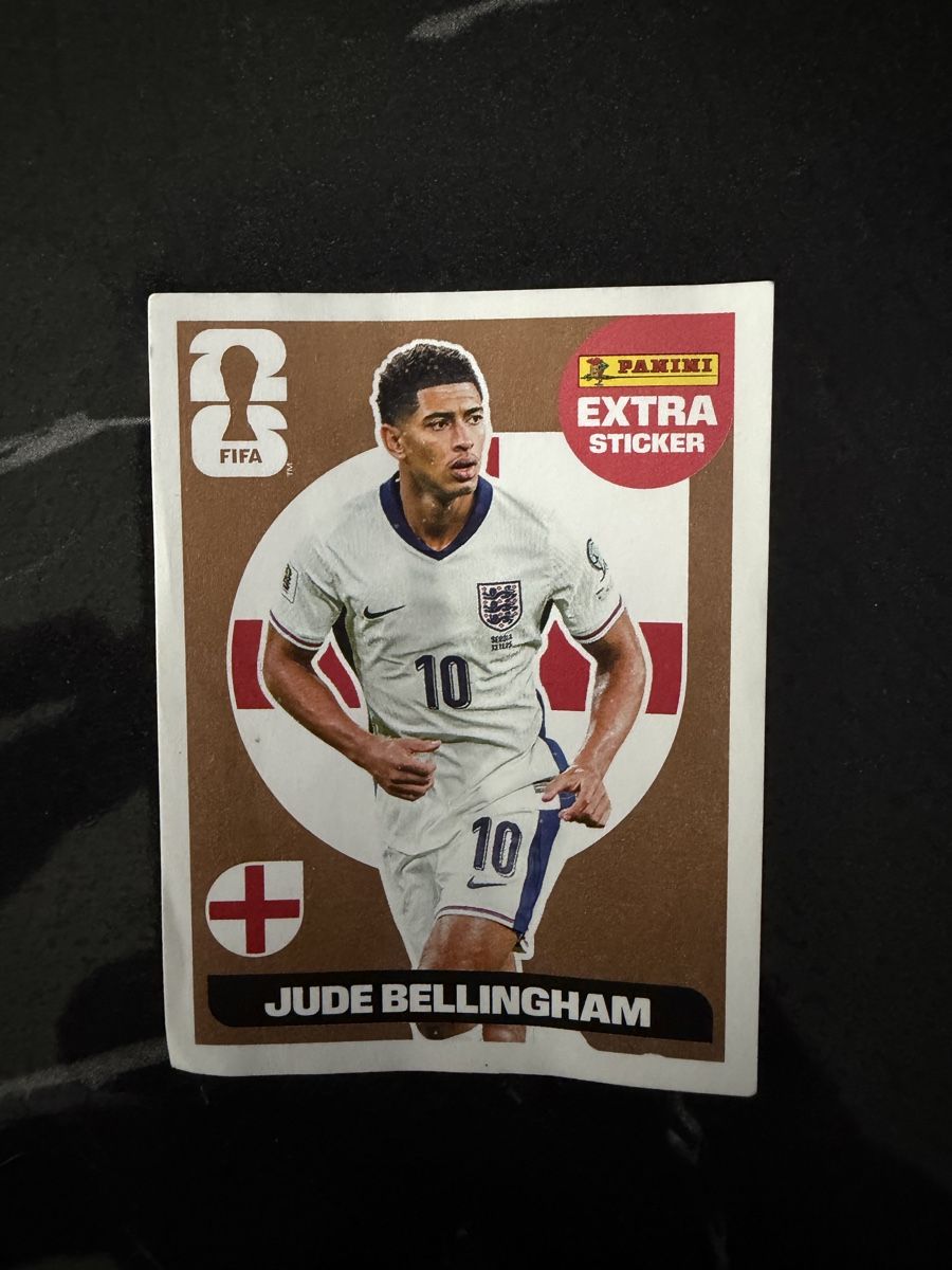 Panini Sammelbilder & Trading cards: Panini Gold Extra Sticker Jude Bellingham neu – Neu und originalverpackt aus Stadel von Struga1991