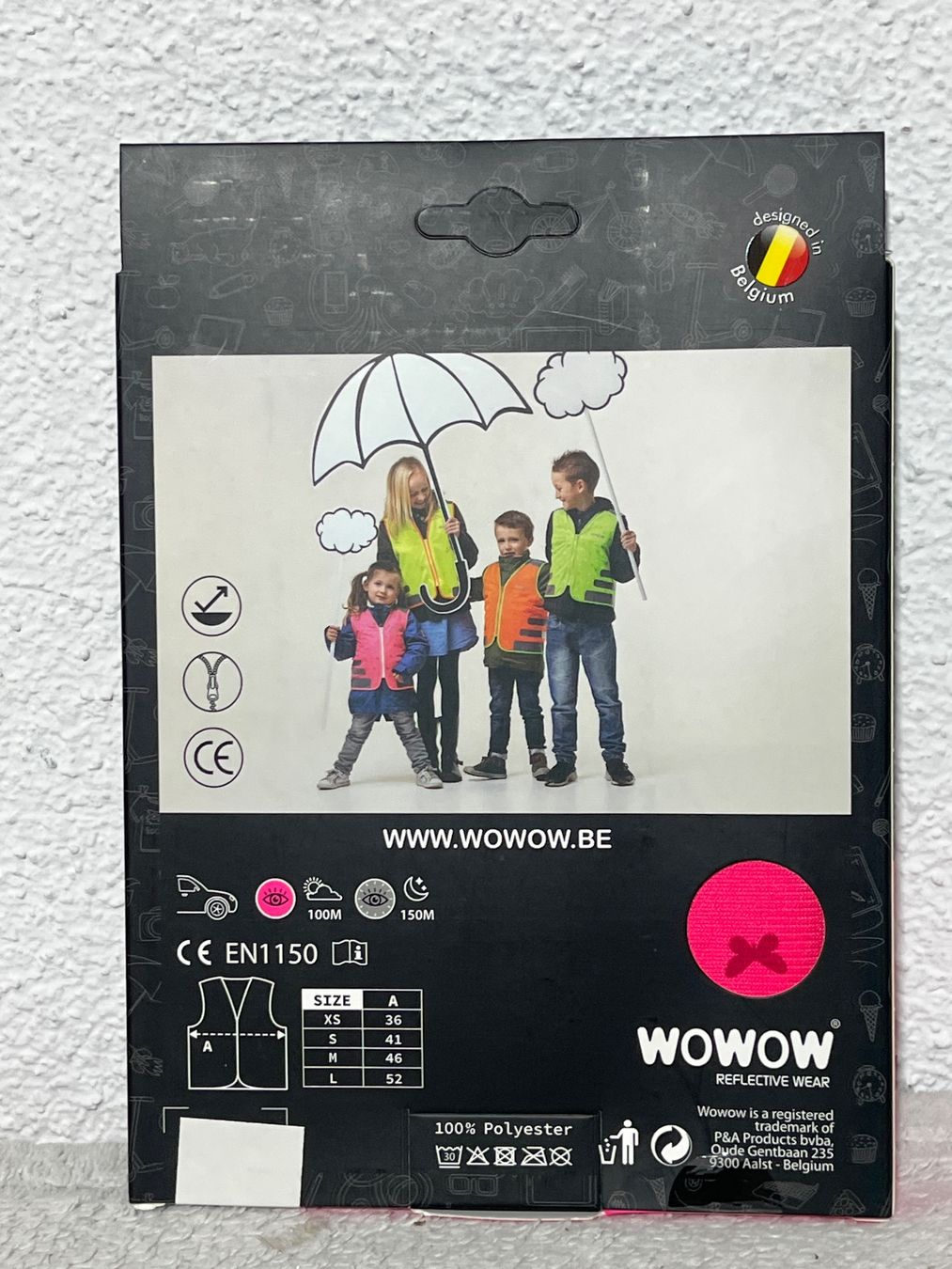 Sonstige Mädchenkleider: Wowow Nutty Jacket Kinder Warnweste Pink Grösse S – Neu und originalverpackt aus Oberegg von MZ_DiesundDas 1
