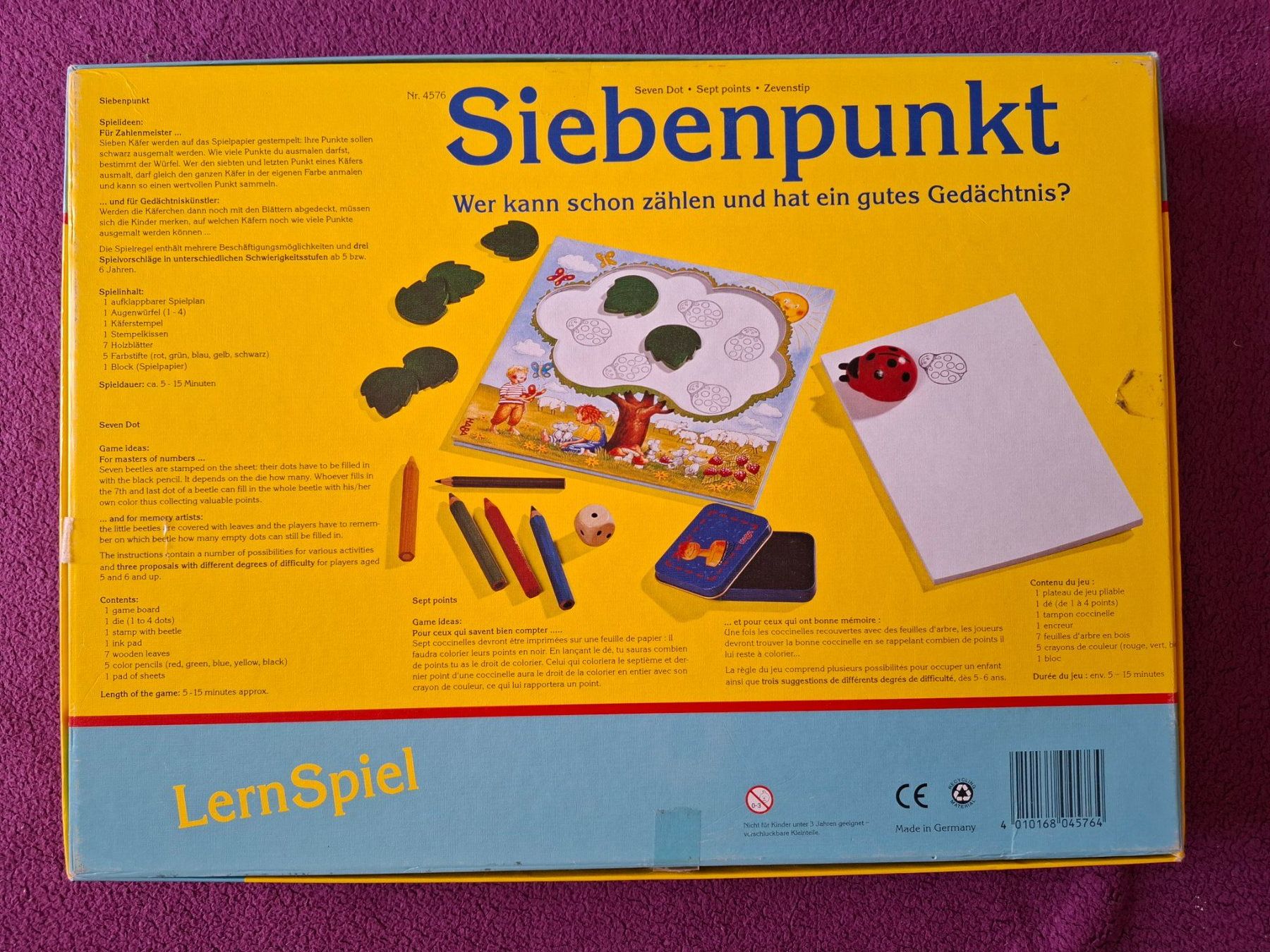 Haba Spiele: ⭐ HABA Spiel - Siebenpunkt⭐ – Gebraucht aus Müllheim Dorf von Seeeule01 1