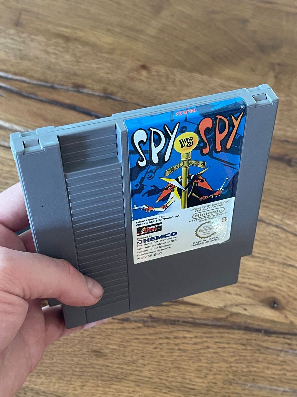 Nintendo Giochi: NES Modul Spy vs Spy mit Schuber – Usato da Zuerich venduto da Dorsi 1