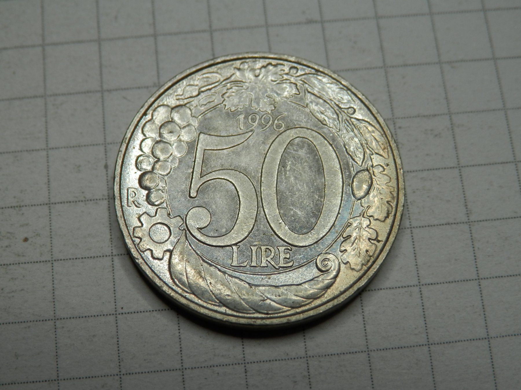 Tutti le monete: Italien 50 Lire, 1996 – Usato da Weiach venduto da weiach81 1
