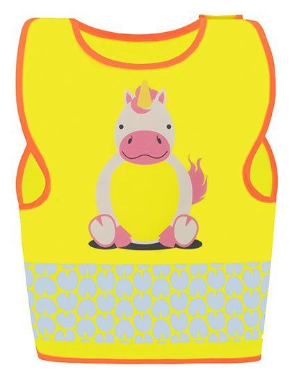 Altro abbigliamento per bambino: Kinder Warnweste Einhorn Reflektorweste neu u. ovp – Nuovo e nell'imballaggio originale da Windisch venduto da Trudi45 1