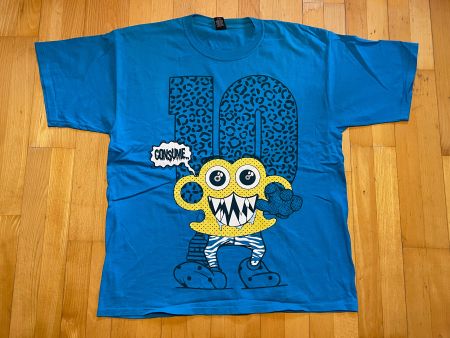 2k10 T-Shirt 10 Deep AOP Made in USA Sz XL