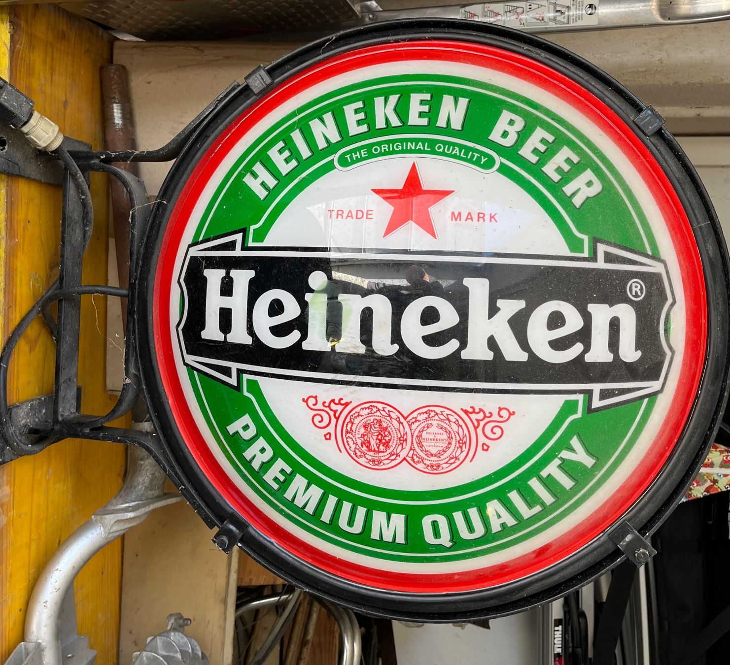 Lampen: Original HEINEKEN Leuchte 50 cm – Gebraucht aus Uster von mannelde73