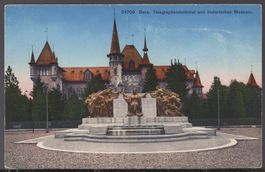Bern Tekegraphendenkmal  und historisches Denkmal  1943