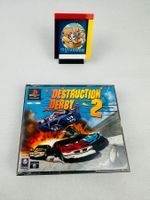 Playstation 1 PS1 Destruction Derby 2 CIB Big Box