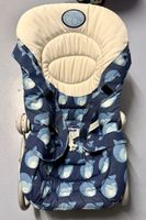 Babywippe Chicco blau mit Wal-Muster gut erhalten