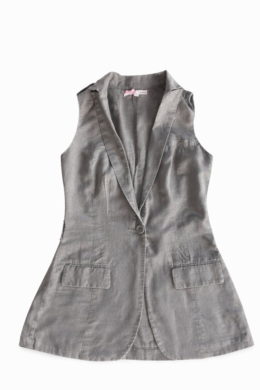Gilet & Giacche senza maniche: Damen Blazer Weste Grün Chic – Nuovo (secondo la descrizione) da Fully venduto da VaneaSelection
