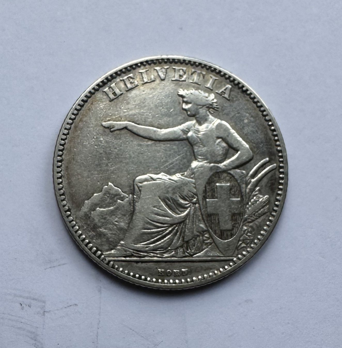 Tutti le monete: 1860 2 Franken ss+ – Usato da Kirchberg SG venduto da Helveticus00 1