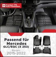 5D Premium Auto Fussmatten für Mercedes GLC/EQC Ab 2015-2022