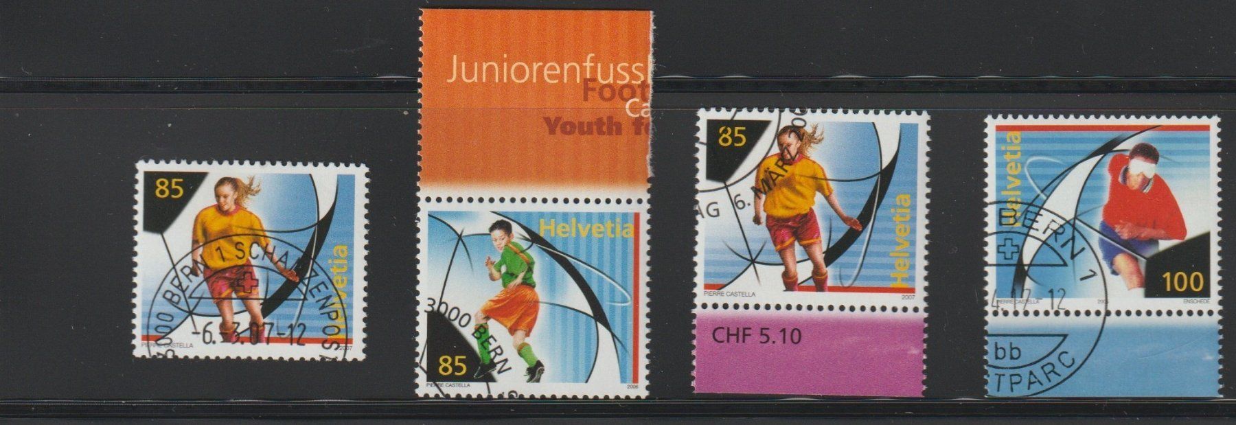 Tutti i francobolli: 8 x Fussball 2005-08 – Nuovo (secondo la descrizione) da Frauenfeld venduto da ottoleo 1