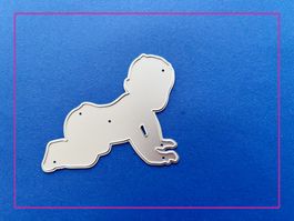 Baby Silhouette  - Stanzschablonen