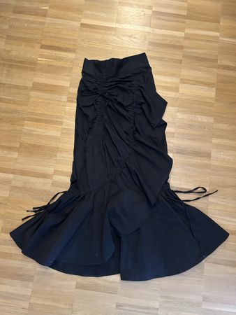 Japanese Ruffle Cargo Skirt 