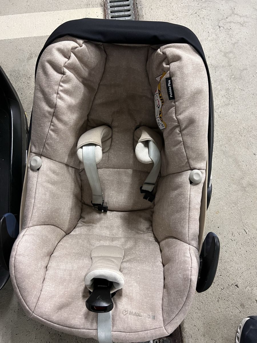 Maxi-Cosi Auto-Kindersitze: Maxi-Cosi Pebble Plus Kindersitz mit Basisstation – Gebraucht aus Uster von Bigram 1