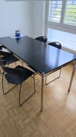 USM Haller Tisch – Eiche Schwarz 175×75 cm