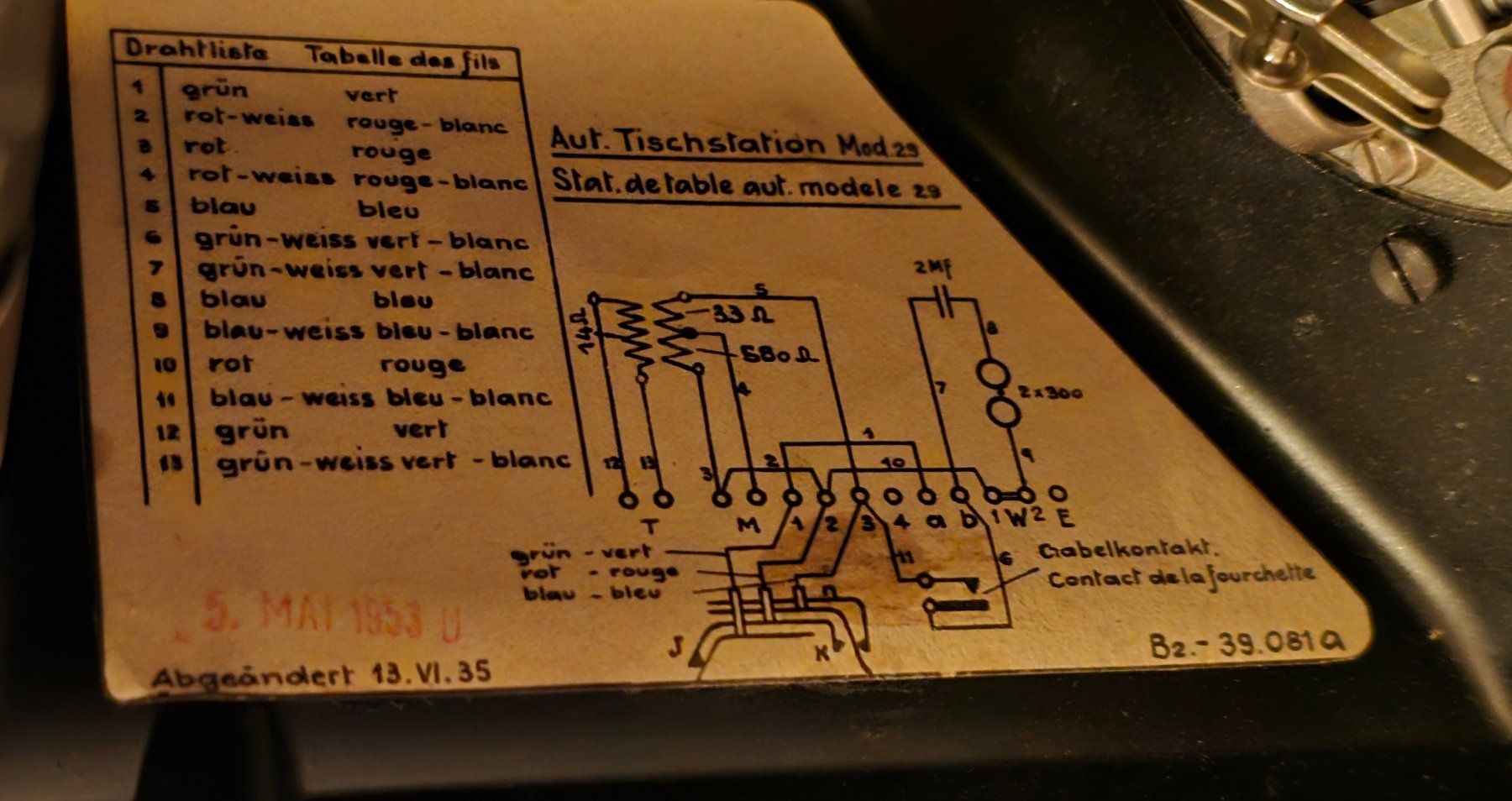 Telefoni: Antikes Telefon Mod. 29 mit HF-TR Filter – Usato da Herzogenbuchsee venduto da Numis25 6