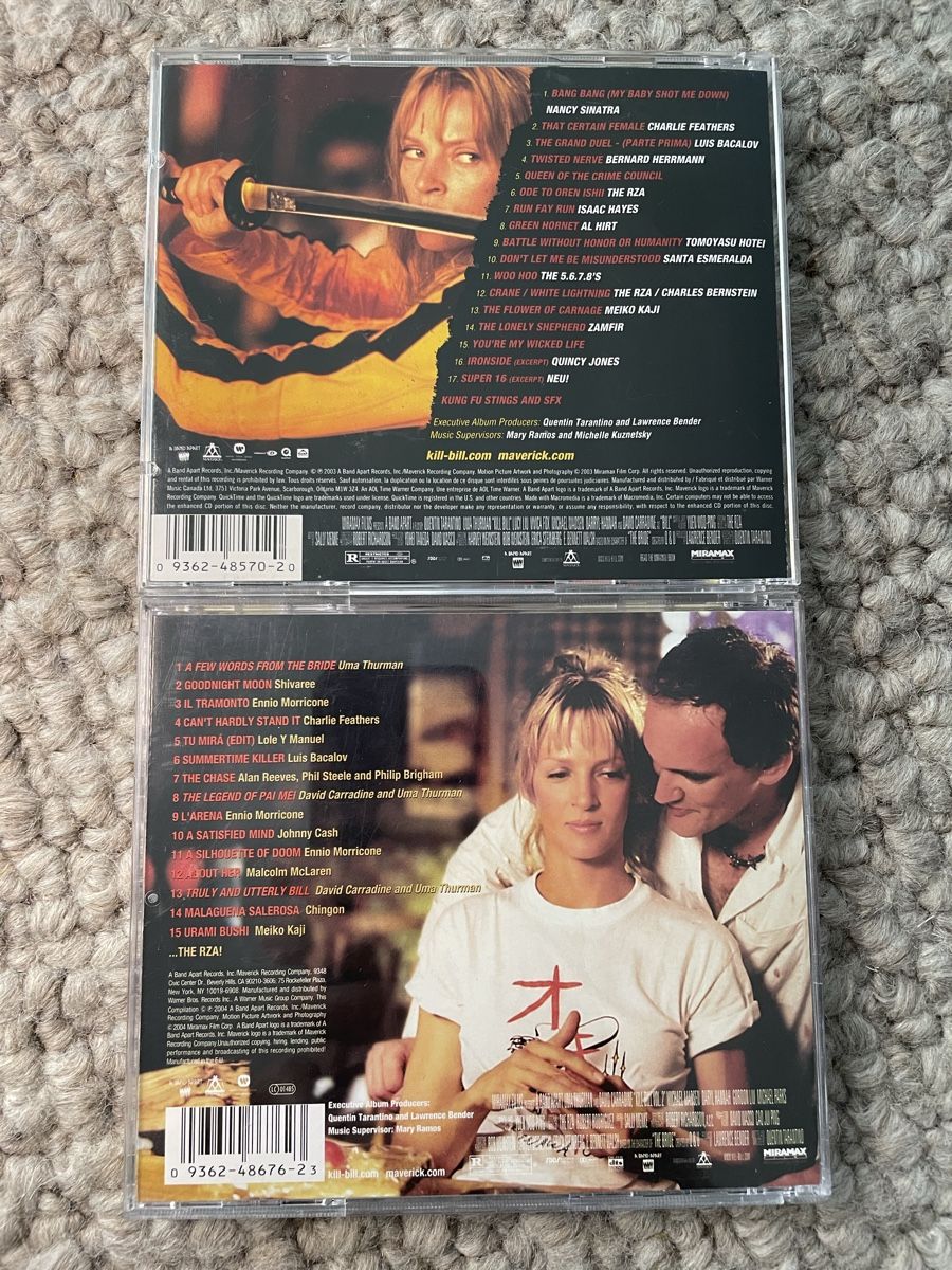 CDs: 2x Kill Bill Vol.1+2 – Gebraucht aus Reinach AG von trigger7811 2