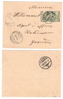Lettre de Orzens pour Yverdon le 15.XI.00
