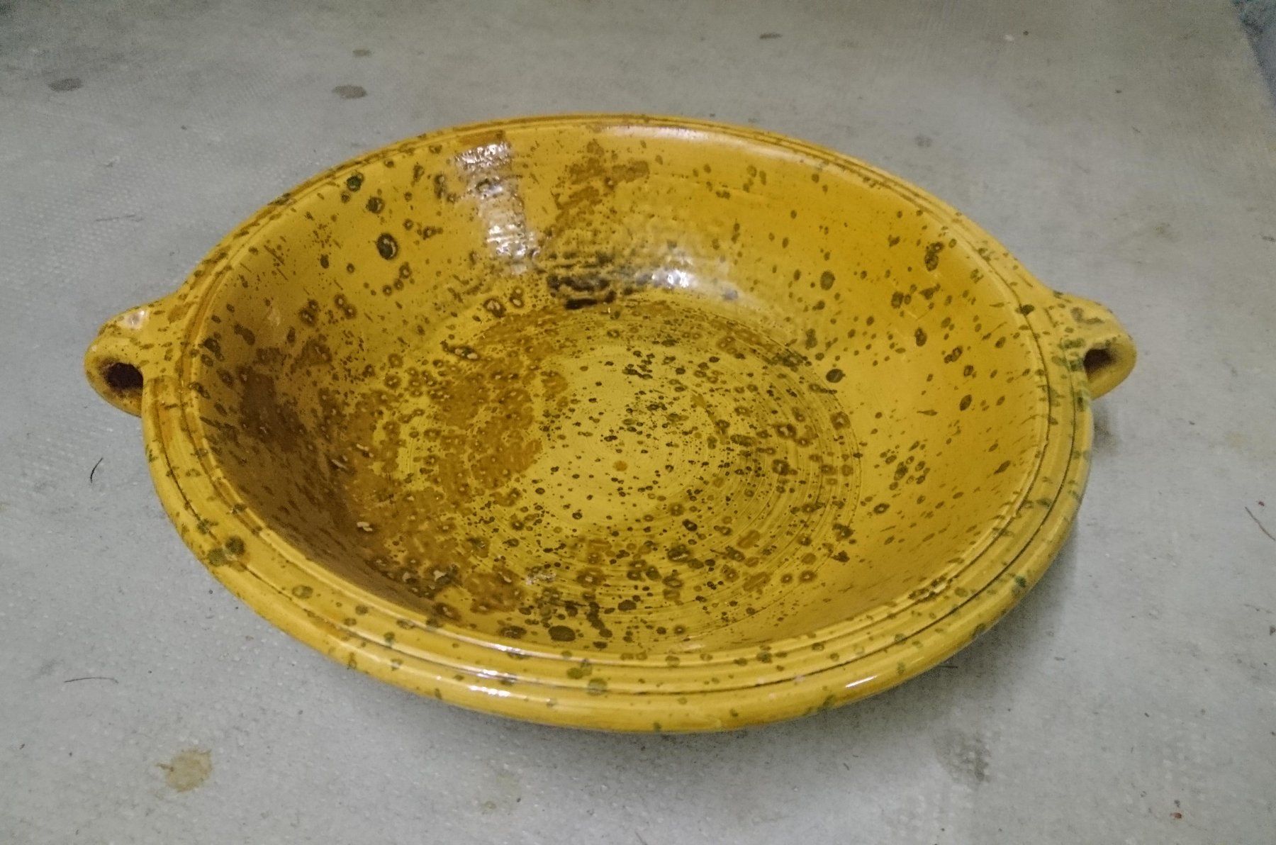 Servierplatten: Grand plat en terre cuite – Neu (gemäss Beschreibung) aus Châtelaine von fil_7lqg 1