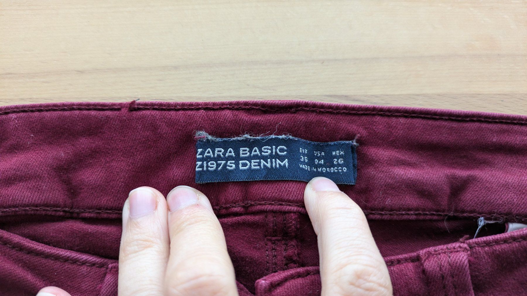 Zara Pantalons: Zara Basic Denim - Gr. 36 – D'occasion à Staufen par Fleby84 3