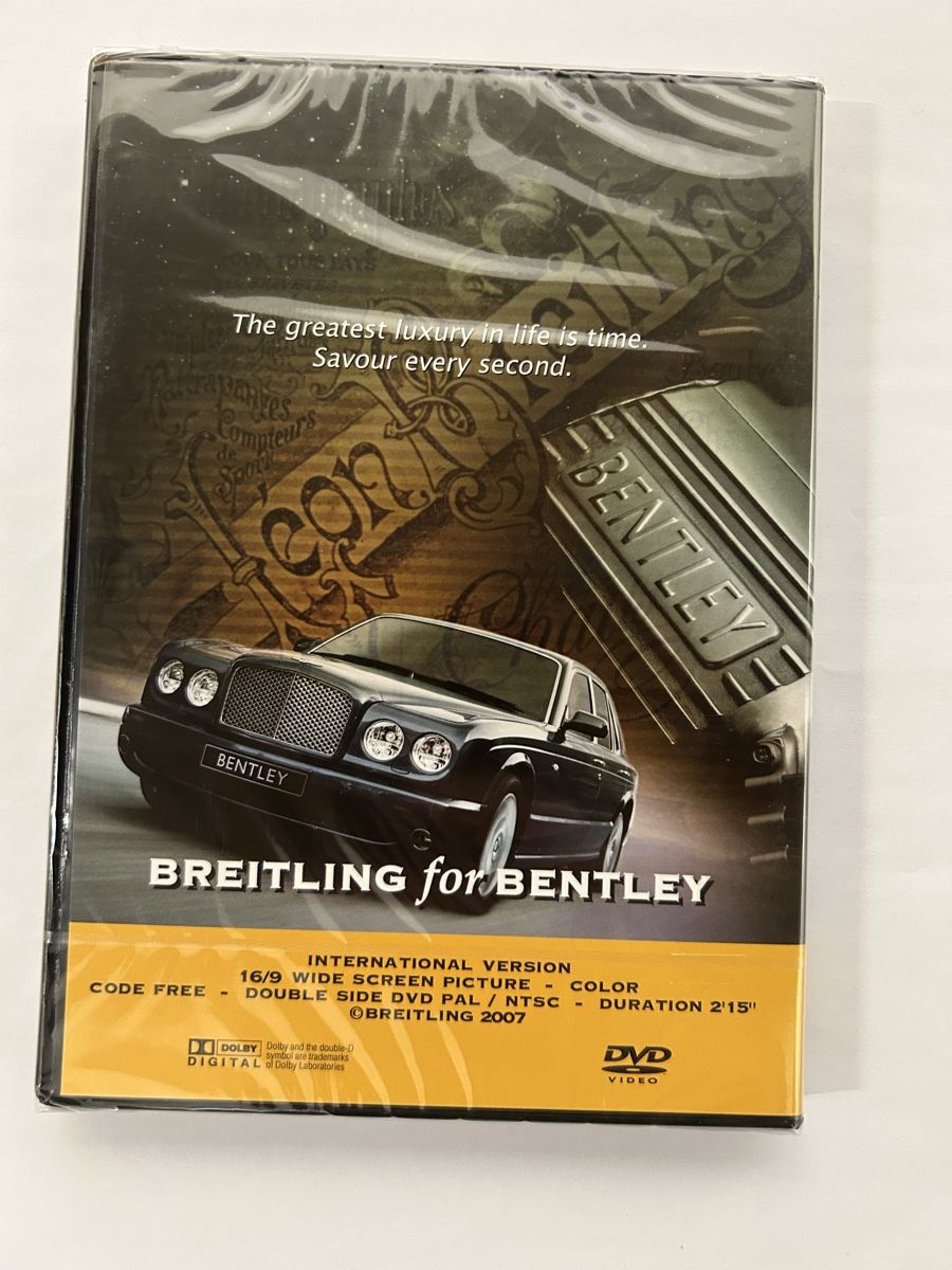 Alle DVDs: Breitling for Bentley Short Clip DVD 2007 NOS – Neu und originalverpackt aus Zürich von jul_8lsv 1