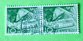 Nr.299 mit gestempelt Technik und Landschaft 1949 