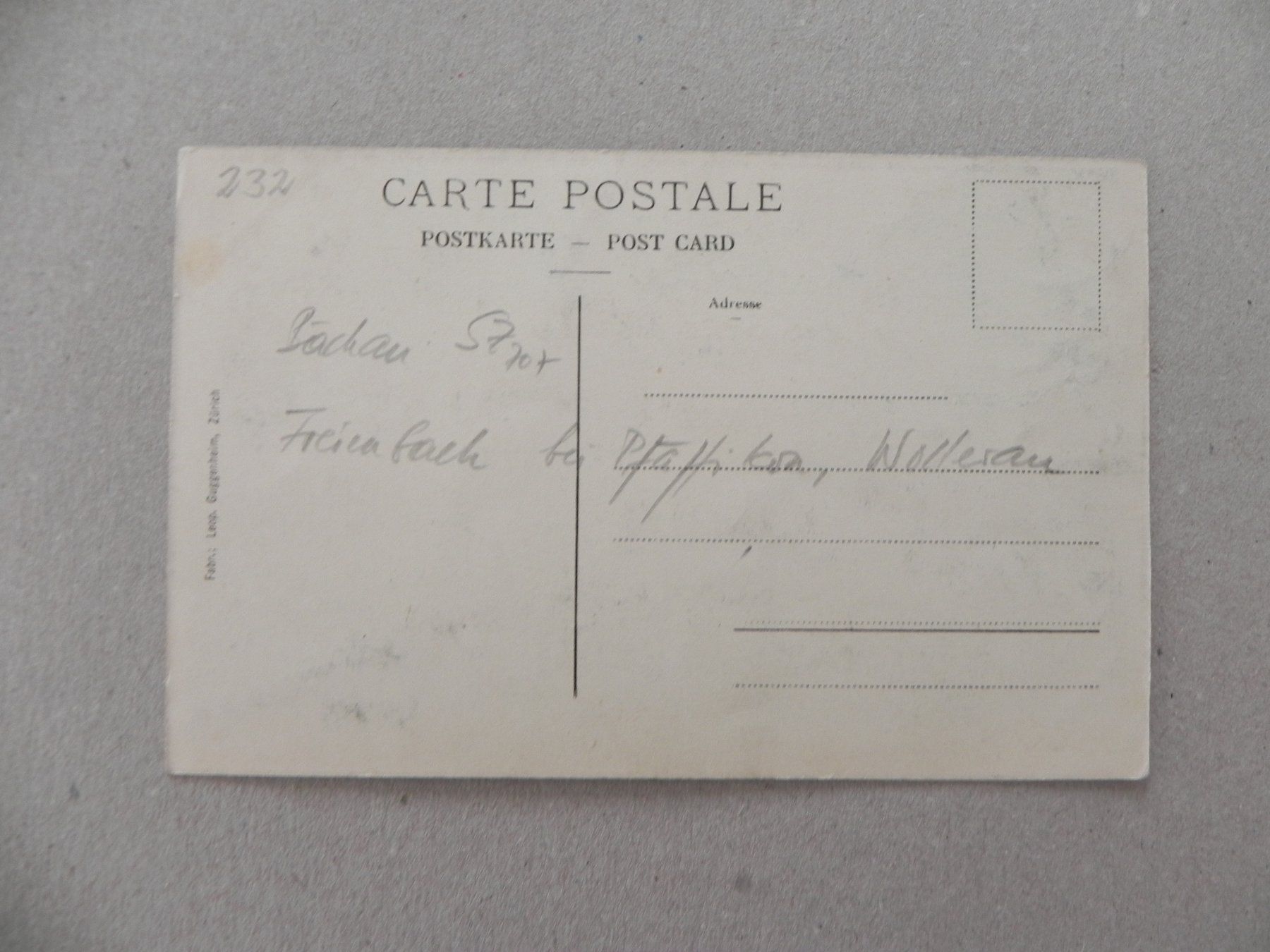 Cartoline postali: Karte Bäch Bächau SZ Wirschaft Bagger Schiff Boot Werft 1910 – Usato da Siebnen venduto da krimsie 1