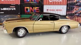 Chevrolet Chevelle SS 1972 Gold OVP Neu
