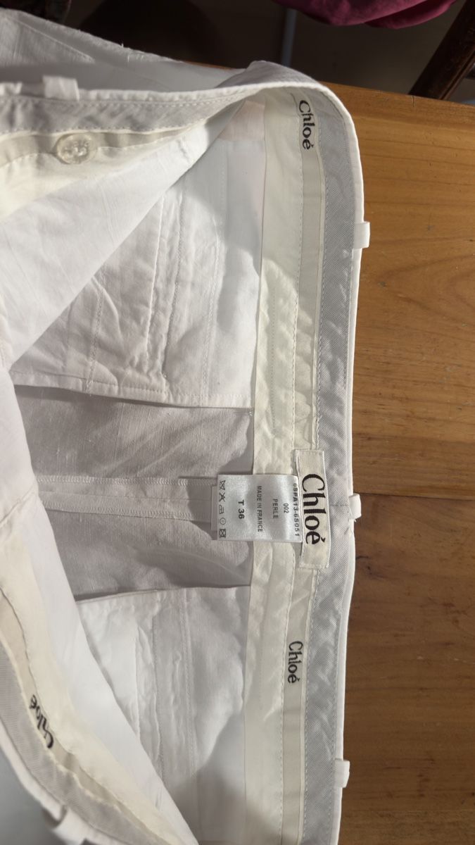 Chloé Pantalons: Chloe white trousers size 36 – D'occasion à Wallisellen par kri_l758 1