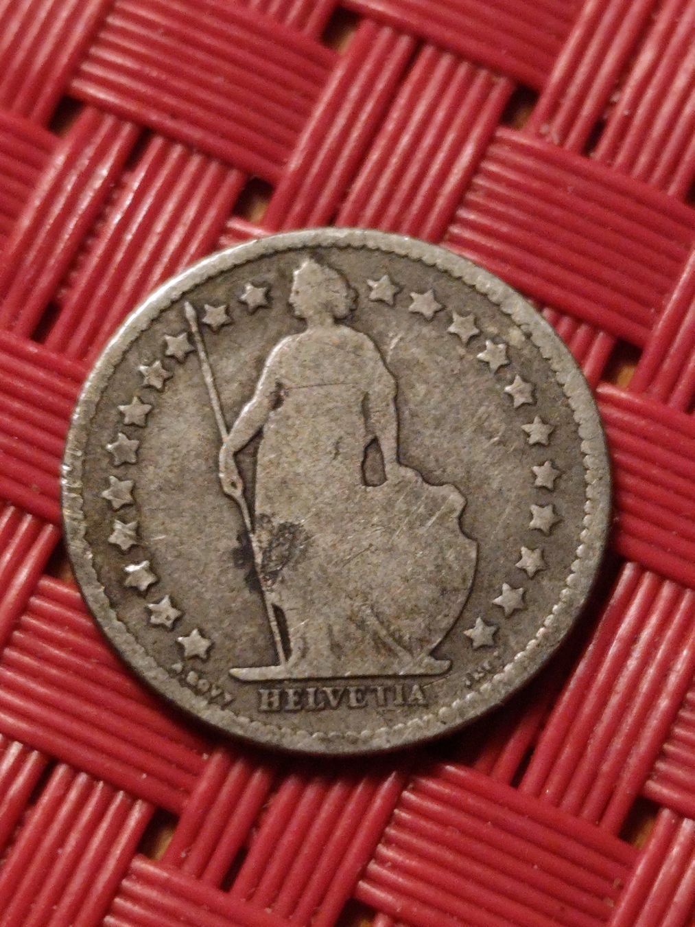 Tutti le monete: 50rappen silber uralt 1894 – Usato da minusio venduto da bierbrauer 1