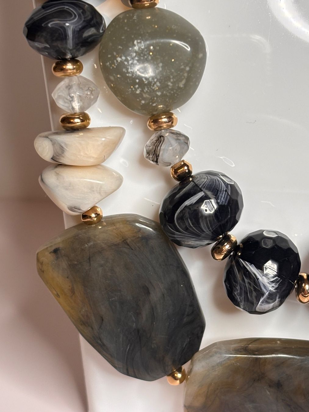 Catenine: Collier tendance nuances de noir ✨ – Nuovo (secondo la descrizione) da Lausanne venduto da mel2dreams 3