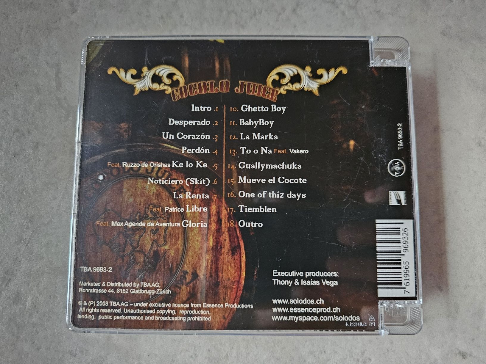 CD: Solo Dos  -  Cocolo Juice – Usato da Schneisingen venduto da backstore24 1