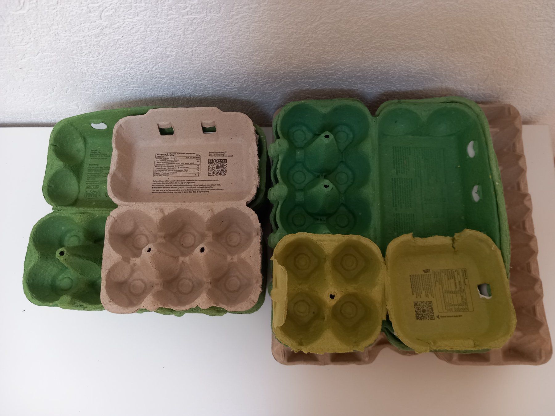Cartons: 24 Karton Eierschachteln / Eierkartons – Neuf (Voir description) à Oensingen par SpiPhEg46 2