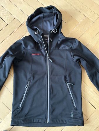 Mammut Softshelljacke Männermodell TOP ZUSTAND schwarz
