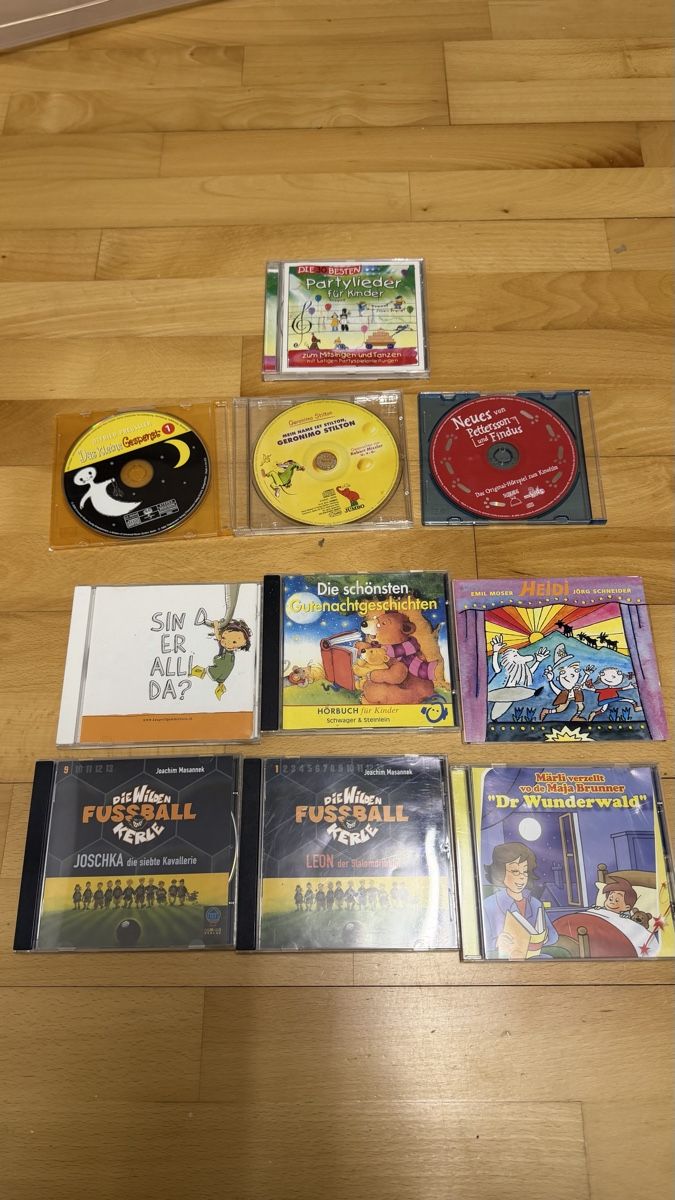 CD: Kinder Hörspiele CD Sammlung: Wilde Kerle, Pettersson uvm. – Usato da Eschenbach SG venduto da MarThu