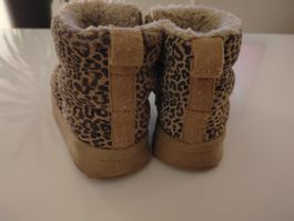 Zara, "Ugg"-Winterstiefel, Gr. 23, Leopardenmuste gefüttert!