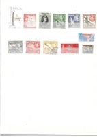 Einige Briefmarken von Malta, gestempelt