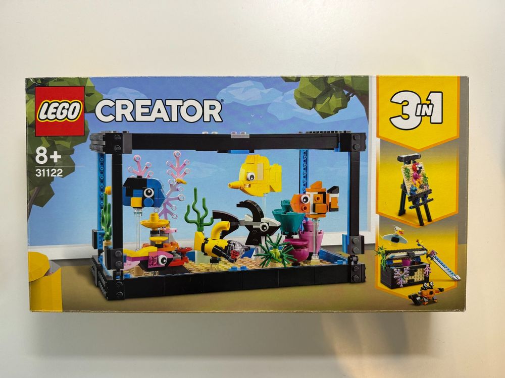 Lego Crator 31122 Aquarium 3 in 1, inkl. Extra-Fisch, kompl. (Gebraucht ...