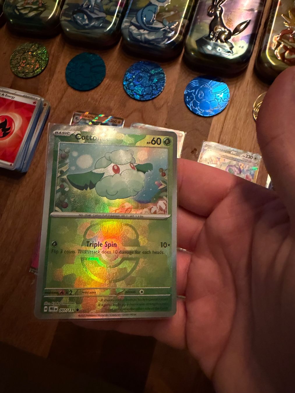 Pokémon Carte collezionabili: Pokémon Bulk Lot aus 8 Prismatic Evolutions Tins – Usato da Zürich venduto da SuguShop 5