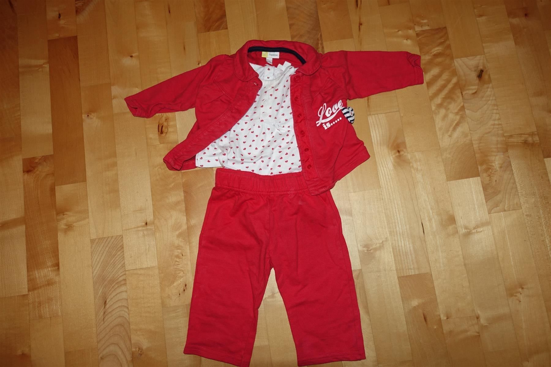 Lotti & Set di vestiti: Ensemble rot / Gr. 62 Hose Jäggli Body – Usato da Aesch ZH venduto da Goonies_1 3