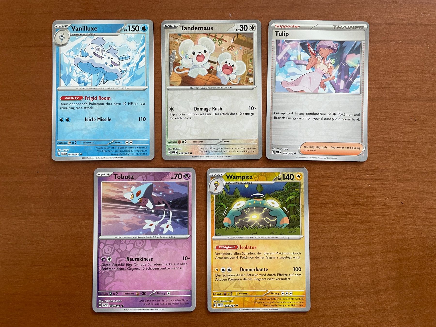 Pokemon Reverse Karten Set (Versand gratis) (Neu (gemäss Beschreibung ...
