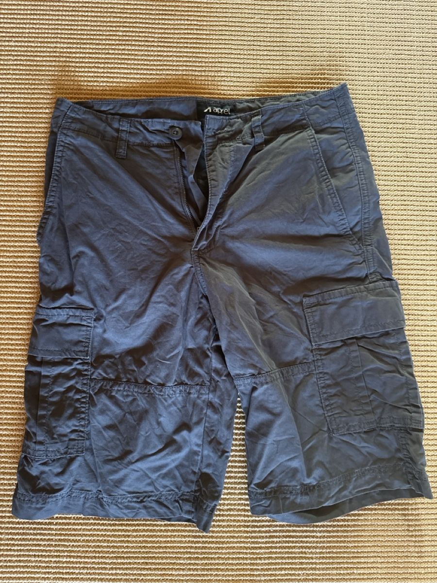 Pantalons: Cargohose kurz in grau – D'occasion à Hütten par CaFeLe