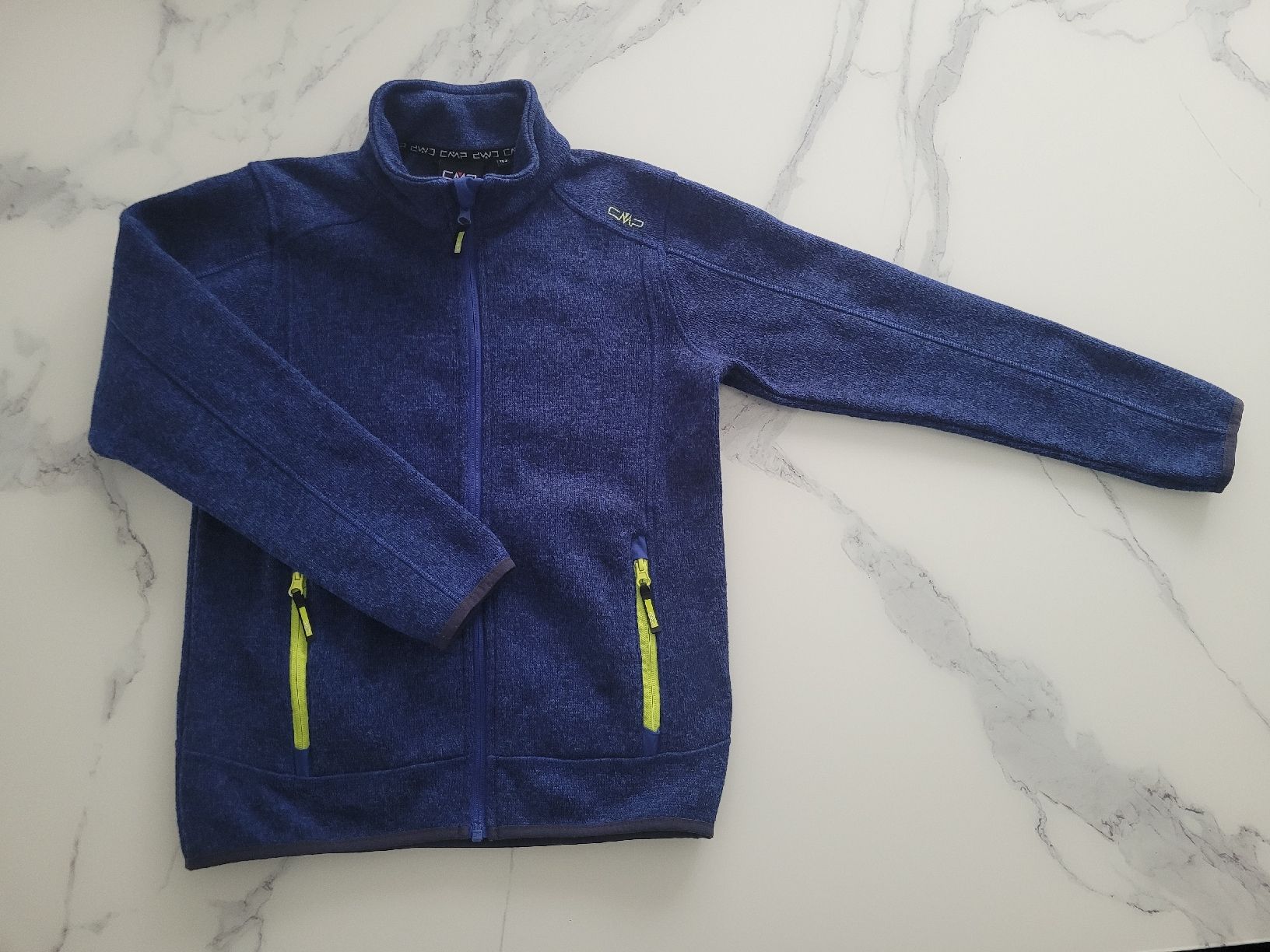 CMP Jacken & Mäntel: CMP Jacke aus Strickfleece blau Grösse 152  – Gebraucht aus Endingen von Mobbele 1