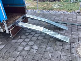 Auffahrrampe Metall 2 Stück 