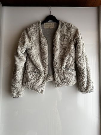 Jacke Garcia Jeans grau kuschelig Grösse 164/170