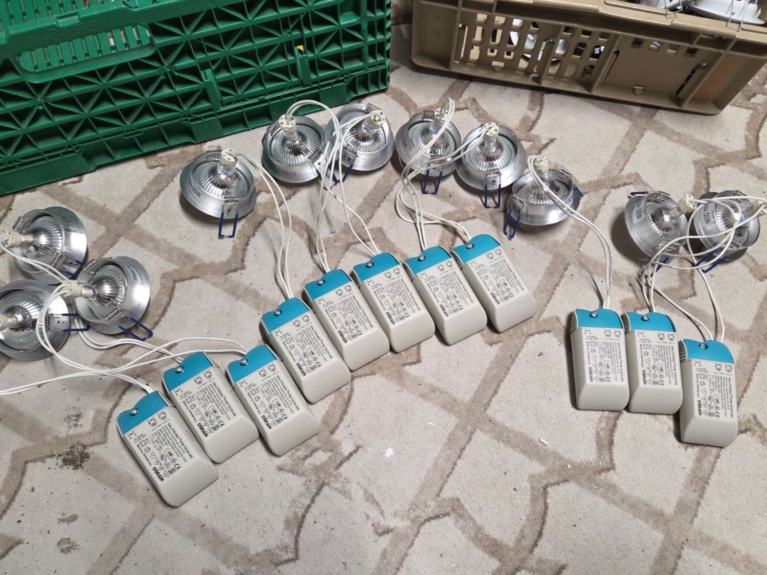 Lampadari & plafoniere: Halogen Regent Einbaustrahler Einbauleuchte Spot Schwenkbar – Usato da Zürich venduto da Alibaba1234 3