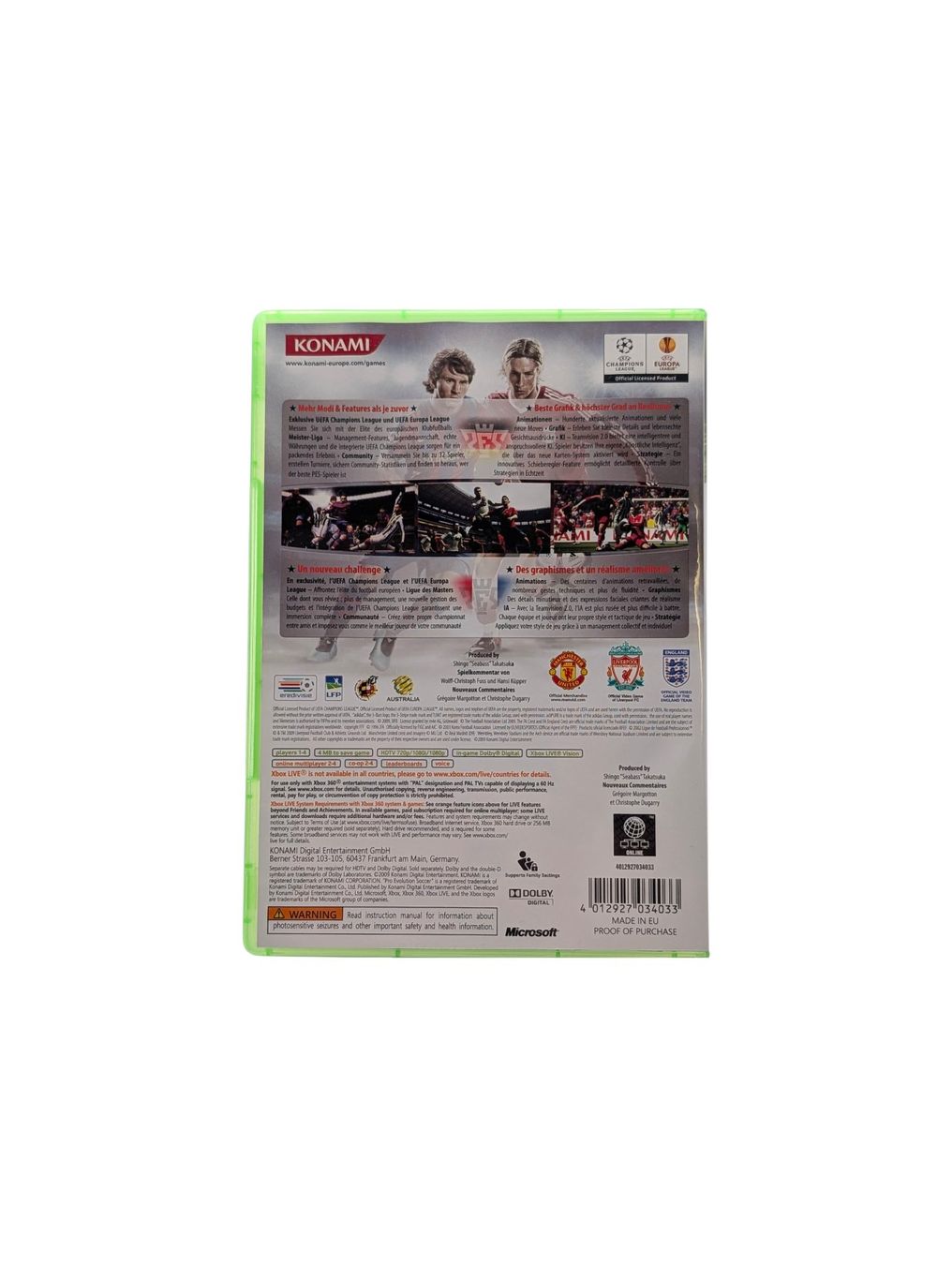 Microsoft Giochi: PES 2010 Xbox 360 – Usato da Domat/Ems venduto da IsseldorsShop 1