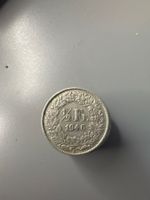 1/2 Franken 1946 Schweiz Münze guter Zustand