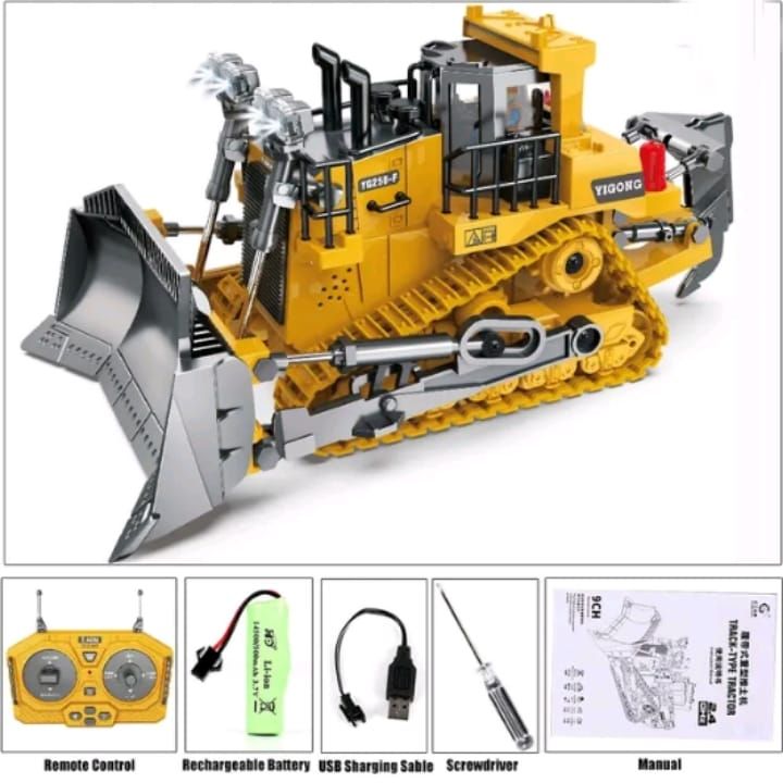Modellismo RC: Rc Modellauto Bagger Muldenkipper Bulldozer – Nuovo e nell'imballaggio originale da Weinfelden venduto da Zalero 6